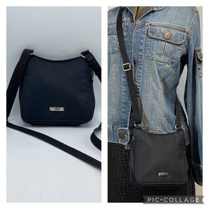Fratelli Black Nylon Small Crossbody